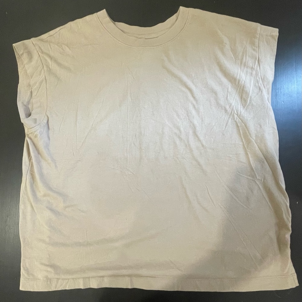 A New Day Cotton Sleevless Crewneck Top *Excellent Cond.* Size L